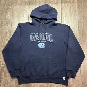 Vintage Penn State Hoodie Medium Blue NCAA College University Russell Athletics